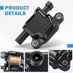 Ignition Coil Pack Compatible with Chevy Cadillac GMC Pontiac 5.3L 12611424