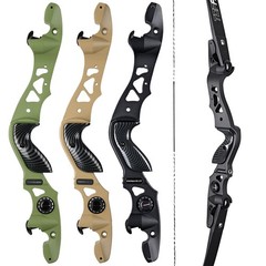 25-60lbs 62» Takedown ILF Recurve Bow Wooden Color Limbs Archery Competition US
