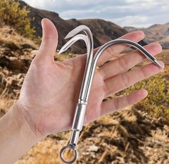 Grappling Hook Grapnel Hook, 3-Claw Stainless Steel Tree Assorted Colors