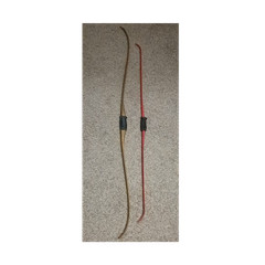 Bear Red Bear 50in Wood Recurve Bow & Locksley Longbow Combo