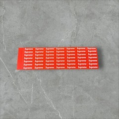 Supreme Red Box Logo Mini Sticker Sheet SS24 2024 New Sticker