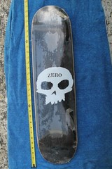 ZERO Skull Misfits Punk Rock Jamie Thomas OG 7.5x31in. Vintage Skateboard Deck