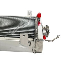 Aluminum Radiator for GAS Shifter Kart Go Kart Karting Gearbox Go-Kart Manual MT