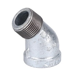 BK Products 510-504HN 300 PSI 45 Deg. Street Elbow 3/4 x 3/4 FIP MIP Dia. in.