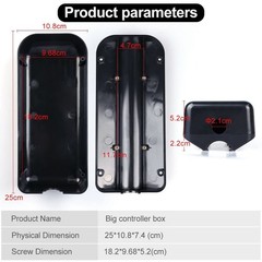 Electric Bike Controller Box Case,Extra-Large Size Lithium Battery Controller…