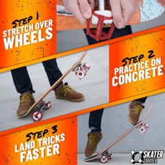 Skater Trainer – Skateboard Trick Trainer – Practice Tool for Beginners and Kids