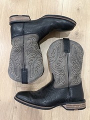 Ariat Everlite Countdown Men’s Western Boots Black/Slate Grey Size 11 MUCH LIFE