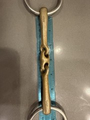KK Ultra KK snaffle and Weymouth curb dressage Bits USED