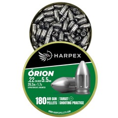 Harpex Orion .22 (5.5mm) Cal Airgun pellets – Lead Heavy Impact 26.2gr