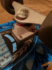 Vintage Carver Taylor Knox Pro Model Surf Skateboard With Roundhouse Wheels