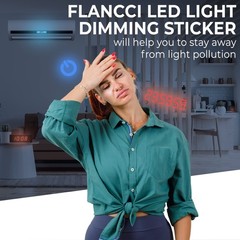 2 Sheets LED Light Blocking Stickers Light Dimming Filters LED Covers Blackout