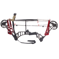 1 Set Aluminium Alloy Ratchet-loc Press Archery Compound Bow Press Open Tool