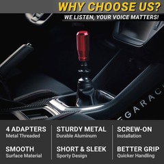 Universal Gear Shift Knob Aluminum Racing Style Shifter