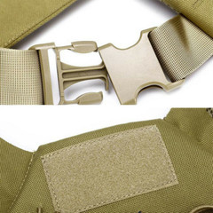 Outdoor CS Tactical Molle Protective Vest for Kids Airsoft Combat Plate Carrier