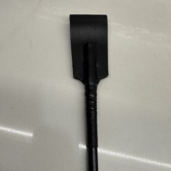 Vintage County Handmade Equestrian Black Leather Riding Crop Whip 20.5” England