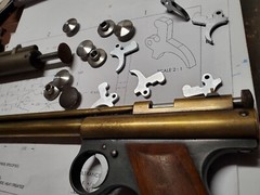 Benjamin 130,132,137 pistol steel trigger