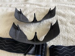 TWO (2) JT USA PAINTBALL FLEX 8 GOGGLES – BLUE (PLEASE READ DESCRIPTION)