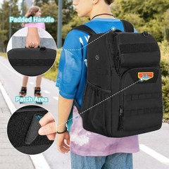 Skate Bag Fits Shoes Up to Us Mens 13, Roller Skate Backpack with Multi Acces…