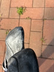 evolv phantom lv, black and white, intact straps, very aggressive, stiff