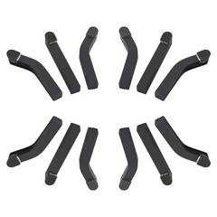 Tpengine 12 Pack 1/2 Inch X 1/2 Inch Stump Grinder Teeth Compatible 500 Series