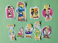 Hookups Inspired Sticker Lot 2.2 – Set Of 9 Surf Skater Laminated Die Cut Vinyl