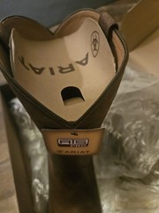 NIB – Ariat Men’s Heritage Roper Western Boots Distressed Brown US 14 D 10002284