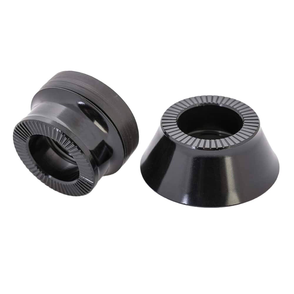 Halo DJD SupaDrive Endcaps (No Bolts), Blk