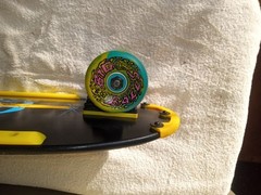 2012 New Issue Powell Peralta Skull And Sword Black And Blue And Yellow…