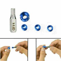 Archery 45/37 Degree Bow Peep Sight Hooked Housing 3 Inner Core Aperture Kit US