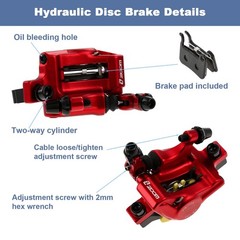 HB-100 Line Pulling Hydraulic Disc Brake Calipers, Mechanical Disc Brakes for…