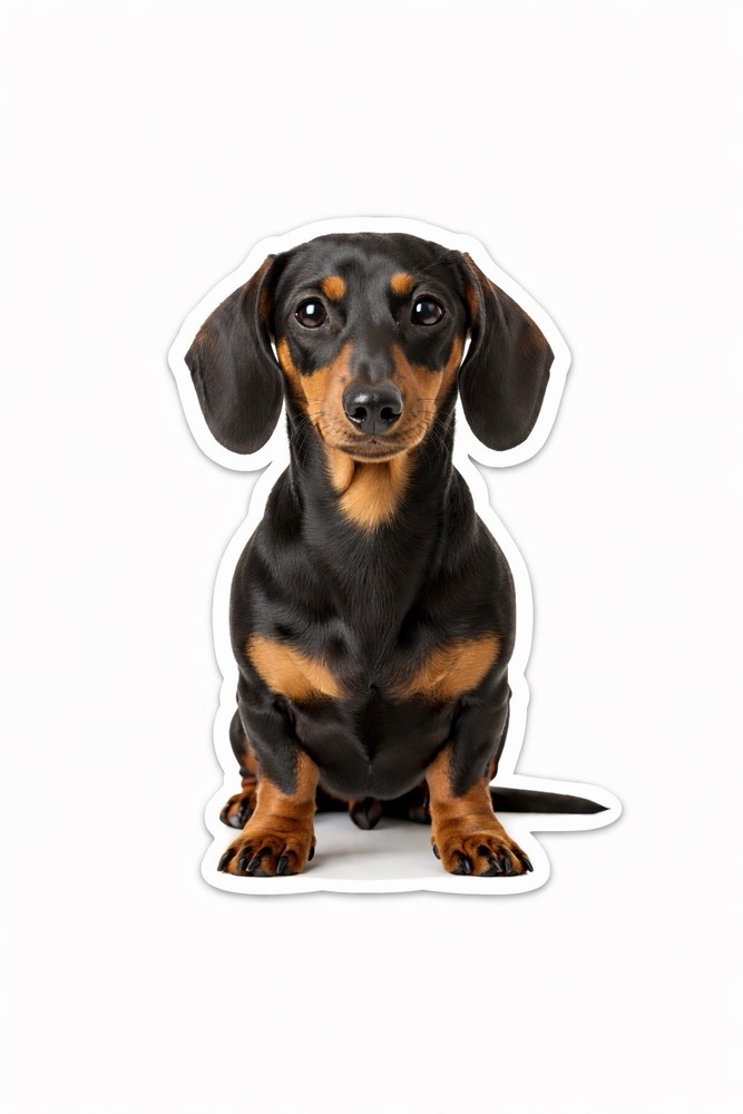 Dachshund Dog wiener German Hound Sticker Decal