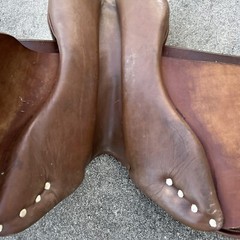 RARE ZALDI Close Contact Saddle – Bentley II – 17″ – Quality Leather – Spain