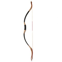 Traditional Recurve Bow 30-50lbs Archery Mongolian Horse Bow Carbon Arrow Target