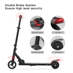 Electric Scooter Kids 250W Motor Long Range Safe Folding E-Scooter Refurbished