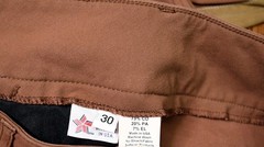 Tailored Sportsman Trophy Hunter breeches, sock/ mid/ front Mink brown 30R