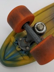 Vintage Skateboard Pro-Am 23″ 70s 80s? Skate Made in USA Newporter trucks