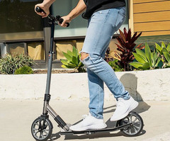 Blue Swagtron K8 Kick Scooter Foldable Lightweight 220LB Capacity Free US Ship