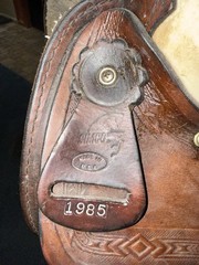 Simco 1985 Brown Leather Pleasure/Trail Saddle 15in Traditional Horse