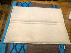 CLASSIC EQUINE ESP 32 x 32 WOOL TOP SADDLE PAD