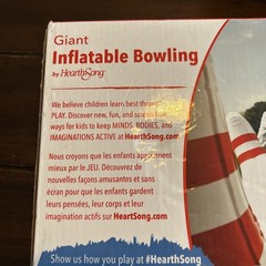 Giant Inflatable Bowling Set by HearthSong – Outdoor Game – New in Box