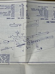 Original Daisy Model 404 454 Pellet Rifle Gun Operation Manual Pamphlet