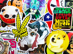 2000 Random Bulk Stickers Lot Fun Car Bottle Pack Bike Laptop Skin Decals
