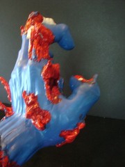 JIM PHILLIPS 1985 ART HAND Custom Kidrobot Santa Cruz Screaming Hand Figure