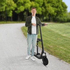 NEW Electric Scooter Seat Adjustable Saddle for Xiaomi M365 Scooter Red + Black