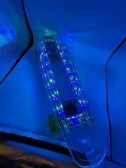 Madd Gear LED Light-up 22″ Skateboard Retro Penny Board Discontinued RGB