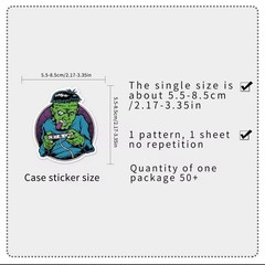 25 Piece Mix Lot 2” Zombie Stickers, Romero, DOTD, Decal, NOTLD FREE SHIPPING