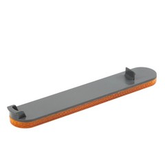 Orange 11.7x2x0.6cm ABS Cover for Xiaomi 4 for ultra Scooter with Side