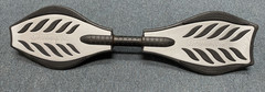 Razor RipStik Caster Board Rip Stik Silver & Black Skateboard 34” Long