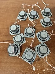 Hover-1 Replacement Balance Board Speaker & Wiring AS IS LOT x11
