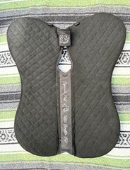 Total Saddle Fit – English – SQUISH PAD – Jump – Medium (17.5-18″) – Black